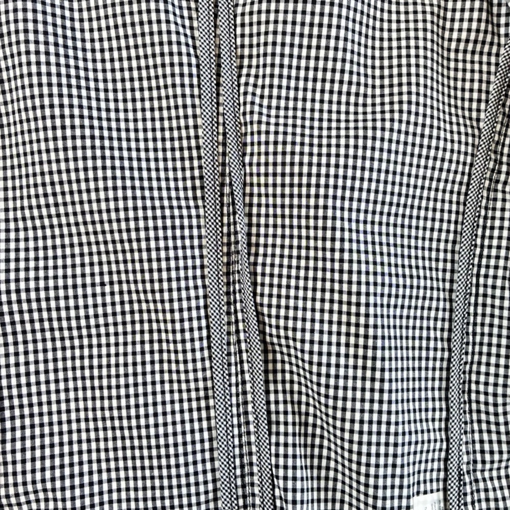 Talbots Blazer Jacket Gingham Black White Size 6 Chic Office Career Teacher - Picture 11 of 15